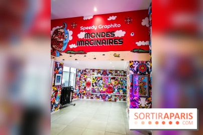 Les Mondes imaginaires de Speedy Graphito, nos photos de l'exposition immersive du Musée en Herbe