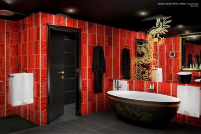 Salle de Bain © Buddha-Bar Hotel Paris