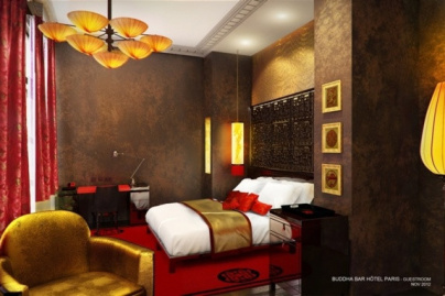 Chambre © Buddha-Bar Hotel Paris
