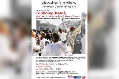 PROJECTION du film Faubourd Tremé, La véritable histoire des Noirs de New Orleans
