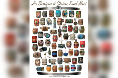 Barriques, Château Puech Haut, Gérard Bru, Hôtel The Westin Paris, Exposition, Paris