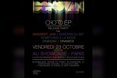 Basement Jaxx, Donovan, Donovan, Sous le pont, Showcase, Soirée, Paris 