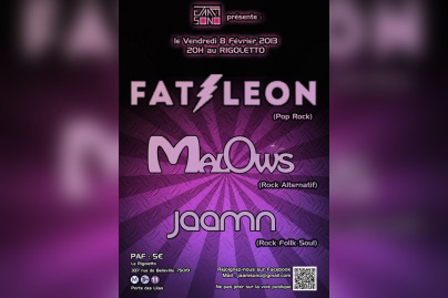 Concert Pop Rock le 8 février au Rigoletto à Paris