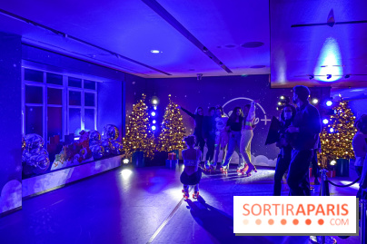 La piste de Roller gratuite aux galeries Lafayette