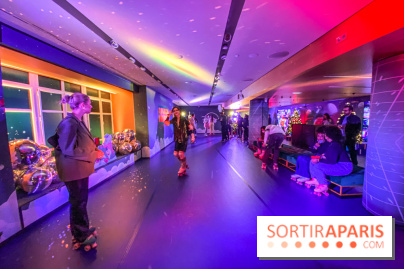 La piste de Roller gratuite aux galeries Lafayette