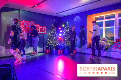 La piste de Roller gratuite aux galeries Lafayette