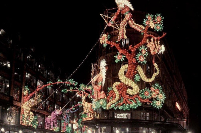 Illuminations de Noël en 1925 