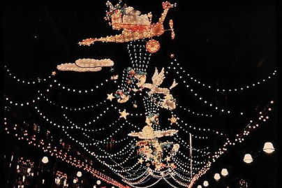 Illuminations de Noël en 1925 