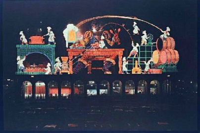 Illuminations de Noël en 1925 