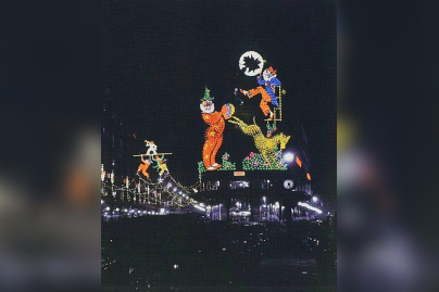 Illuminations de Noël en 1925 