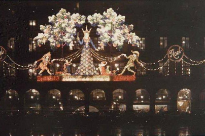 Illuminations de Noël en 1925 