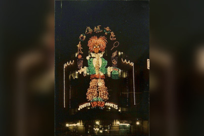 Illuminations de Noël en 1925 