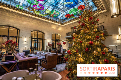 Le Tea time de noël du Lutetia 2021 par Nicolas Guercio 