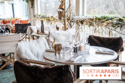 La Maison Louveciennes en chalet d'hiver, les photos