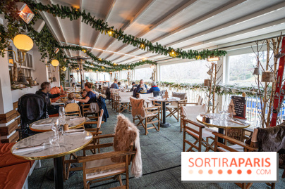 La Maison Louveciennes en chalet d'hiver, les photos