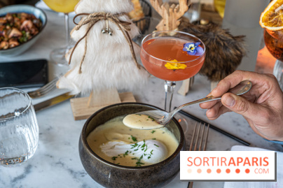 La Maison Louveciennes en chalet d'hiver, les photos