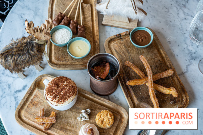 La Maison Louveciennes en chalet d'hiver, les photos