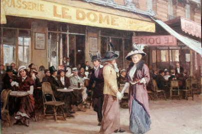Paris en 1910 - 1920 peint par Léon Zeytline - PHOTOS
