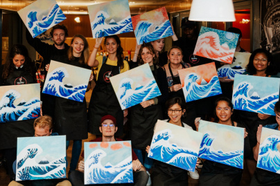 Colorez vos soirées avec les apéros peinture Happy Paint à Paris !