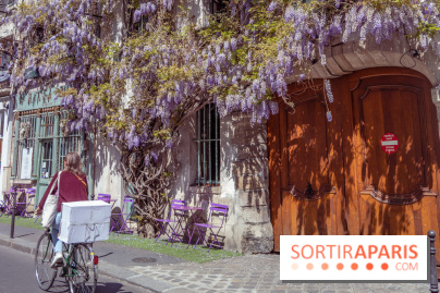 Les cafés fleuris de Paris