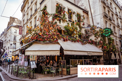 Les cafés fleuris de Paris