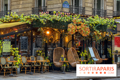 Les cafés fleuris de Paris