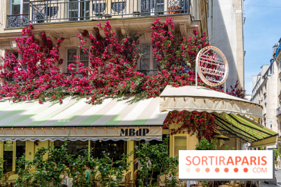 Les cafés fleuris de Paris