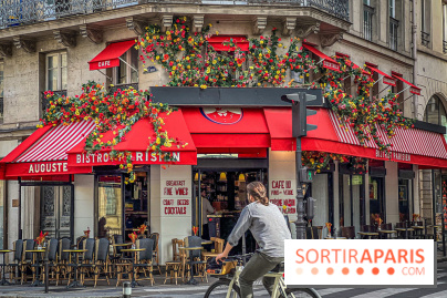 Les cafés fleuris de Paris