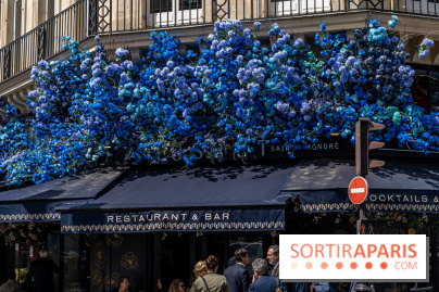 Les cafés fleuris de Paris
