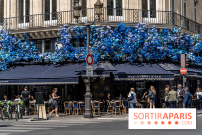 Les cafés fleuris de Paris