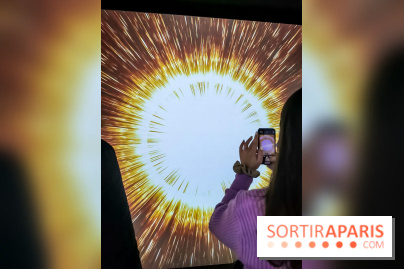 Expérience immersive Sound Journey to space à vivre à la Samaritaine : nos photos