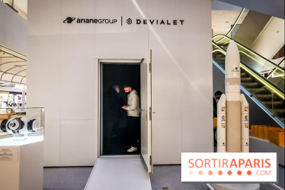 Expérience immersive Sound Journey to space à vivre à la Samaritaine : nos photos