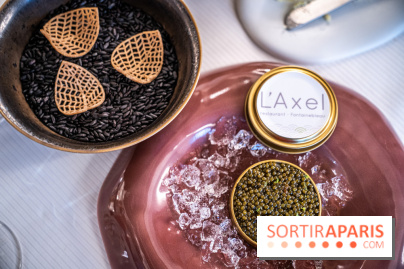 L'Axel, le restaurant étoilé de Fontainebleau, les photos