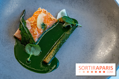 L'Axel, le restaurant étoilé de Fontainebleau, les photos