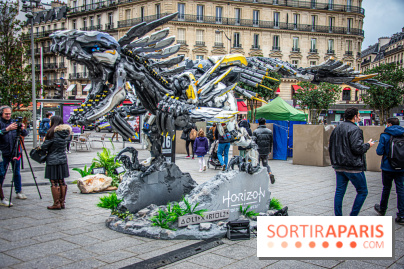 Horizon Forbidden West : l'exposition dans le métro parisien - nos photos
