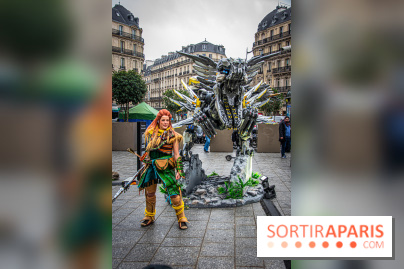 Horizon Forbidden West : l'exposition dans le métro parisien - nos photos