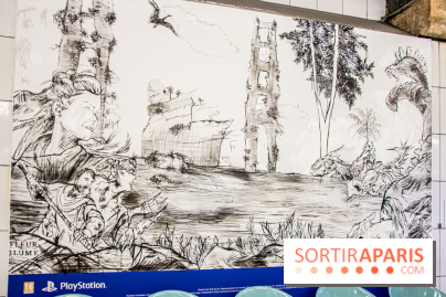 Horizon Forbidden West : l'exposition dans le métro parisien - nos photos