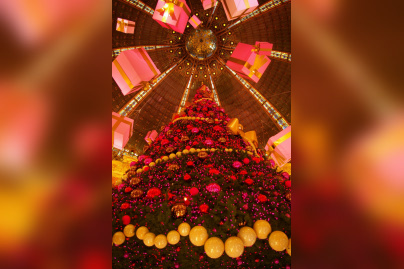 Noël 2009 aux Galeries Lafayette