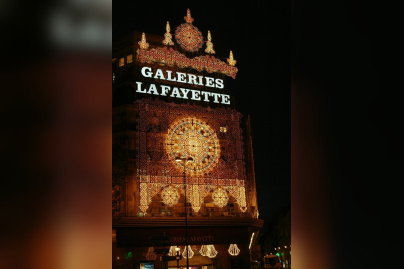Noël 2009 aux Galeries Lafayette