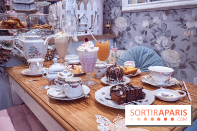 Le Jardin de Mademoiselle en mode Fête foraine sous la neige 