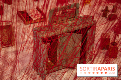Carte blanche à Chiharu Shiota au Musée Guimet