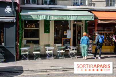 Toscanino, le restaurant de schiacciate en mode street food de la rue Mouffetard