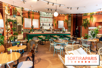 Le Café Vert du Printemps Haussmann 