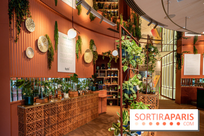 Le Café Vert du Printemps Haussmann 