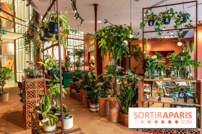 Le Café Vert du Printemps Haussmann 