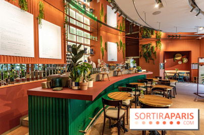 Le Café Vert du Printemps Haussmann 