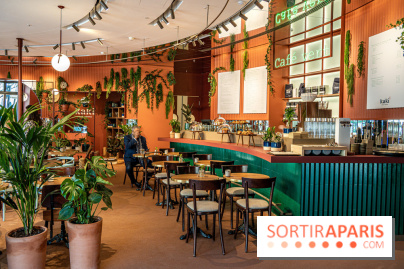 Le Café Vert du Printemps Haussmann 