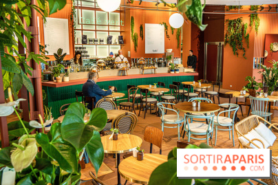 Le Café Vert du Printemps Haussmann 