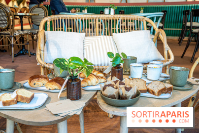 Le Café Vert du Printemps Haussmann 