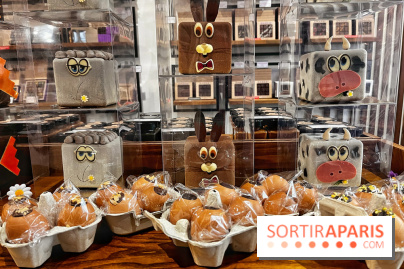 Les chocolats de Pâques géométriques 2022 de Choco au Carré